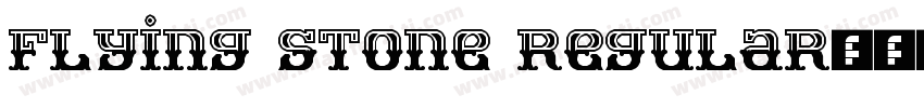 Flying Stone Regular字体转换